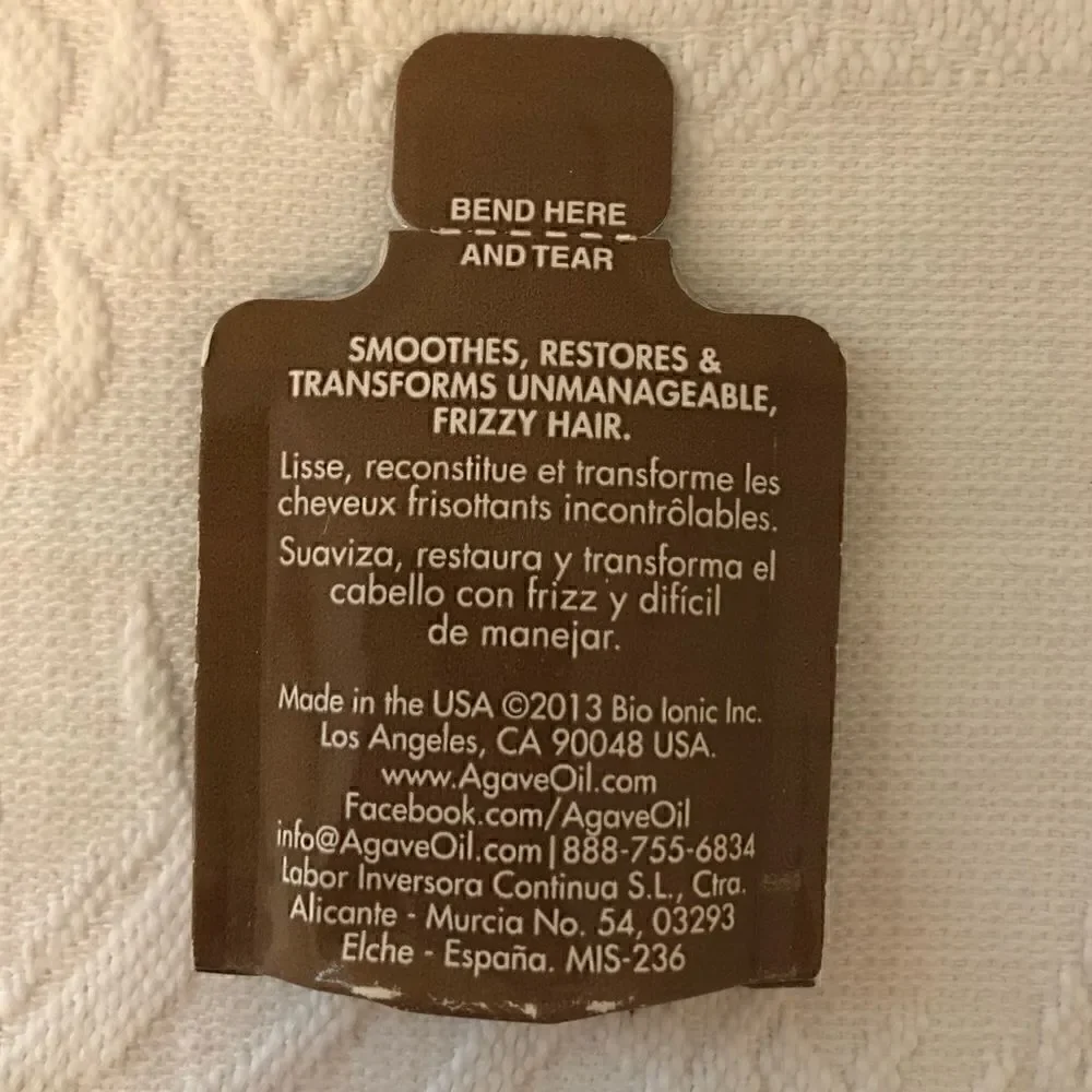 5/$15 SALE NEW AGAVE Healing Oil Oil Hair Treatment
